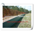 pe orange safety warning netting snowing fence